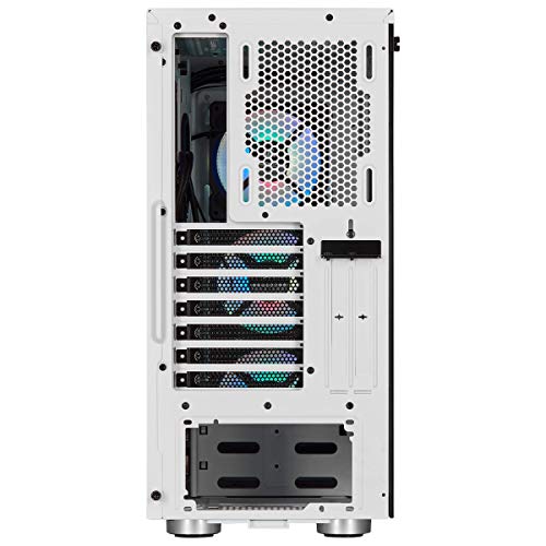 Corsair-iCUE-465X-RGB-Cristal-Templado-Chasis-Semi-torre-ATX-Inteligente-Paneles-Lateral-y-Frontal-de-Cristal-Templado-Tres-Ventiladores-LL120-RGB-LED-Incluidos-Blanco