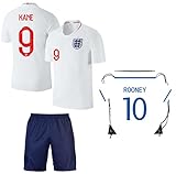England Harry Kane #9 Soccer Jersey Kids Youth Sizes Football World Cup Premium Gift
