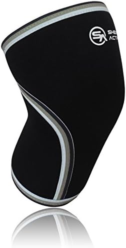 Knee Brace - Support Sleeve and Compression for Weightlifting, Powerlifting, Basketball, CrossFit and other Sports. Fits Men and Women - Comes with FREE BONUS Leg Strength eBook and 5 Year Warranty