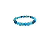 SUNNY STONES Blue Lace Agate 6mm Bracelet