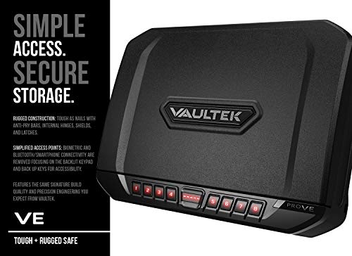 1 Vaultek+Essential+Quick+Release+Rechargeable+Lithium+ion