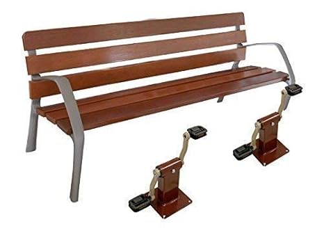 Park Bench Fitnessbank With Pedals Ideal For Seniors Public