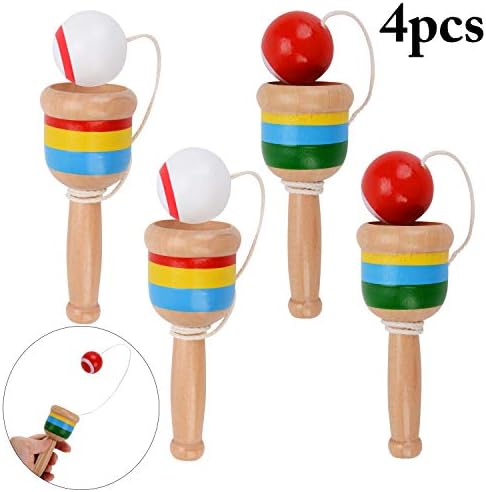 B bangcool Wooden Ball In A Cup Game 