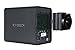 ICY DOCK Quad Bay 2.5” 3.5” SATA HDD/SSD USB 3.0/eSATA External JBOD Hard Drive Enclosure - Black - ICYCube MB561U3S-4SB R1