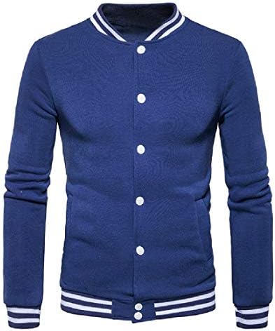 Andopa Men Mix Color Oversized Blouson Jacket with Ribbing Edge
