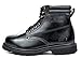 ARCTIV8 Men's STEEL Pro Premium Full-Grain Leather Plain Rubber Sole Heavy Duty Steel Toe Work Boots Black 11.5 M US