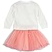 Jastore Kids Girl Cute 2PCS Flower Clothing Set Long Sleeve Top +Pink Tutu Skirt (4 Years)