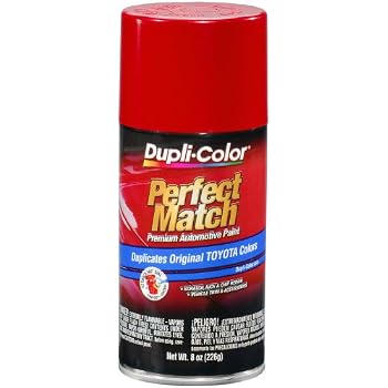 Amazon.com: Dupli-Color BTY1560 Super Red II Toyota Exact-Match ...