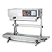 BestEquip Continuous Band Sealer FRB-770 Digital Temperature Control Continuous Sealing Machine 110V Stainless Steel Vertical Band Sealer