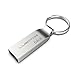 Luboton USB Flash Drive 64GB - Silver with Keychain Design/Lu-08u-64