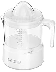 BLACK+DECKER 32oz Citrus Juicer, White, CJ650W