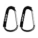 The Original Mommy Hook Stroller Accessory Black (2 Pack)