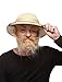 Mustaches Self Adhesive, Novelty, Realistic, Traper Fake Beard Fake Mustache and Fake Eyebrows, Blond Color