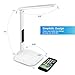 INNOKA UL Certified 180 Degree Adjustable LED Desk Lamp, Table Lamp with 3 Color Temperatures, 5-level Dimmer, Built in LCD Display Temperature, Clock, Calendar with 5V USB Charging Port