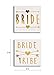 Bride Tribe Bachelorette Party Silicone Cups - Set of 10 Bundle with Temporary Tattoos Set of 12 -Bridesmaid Wedding Gift Celebration Durable Decorations (Blue)