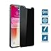 [3-Pack] iPhone XS & iPhone X Privacy Screen Protector, Webeli Anti Spy Anti-Glare Tempered Glass for iPhone X/XS 5.8 inch