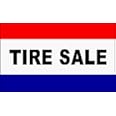NEOPlex 3' x 5' Tire Sale Business Advertising Flag in heavy polyester material