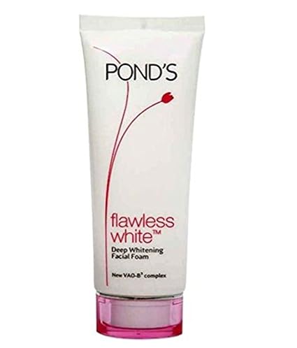 facial foam ponds flawless white