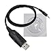 KENMAX® USB Computer Programming Kit Cable, 10-Foot Version with CD-ROM,Compatible with Models MAG ONE A8, BPR40, MP300, CP200, CP200D, CP100D, CP185, RDM2070D