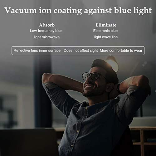 Blue Light Blocking Glasses, Computer Glasses, Gaming Glasses, Blue