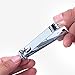 Nail Clipper & File Combo Fingernail & Toenail Manicure Pedicure Trimming Set Precise and Sharp Blade 100% Surgical Stainless Steel in Customized Tin Case