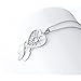ATHENAA S925 Sterling Silver Dream Catcher Feather Forever Love Heart Pendant Necklace，18 inches
