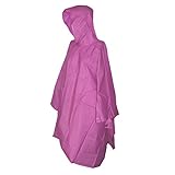 Raines Childrens Rain Poncho, One Size, Pink