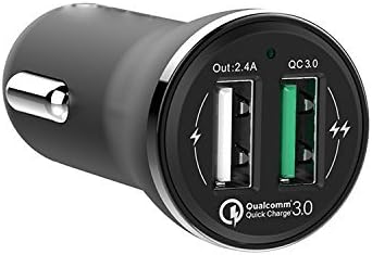 2 Ports QC 3.0 And 2.4A Fast Car Charger With Micro USB Cable Quick Charging for Samsung Xiaomi Huawei HTC