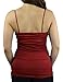 Belle Donne Tank Tops For Women Solid Color Built in Bra
