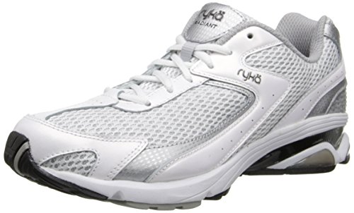 Ryka Womens Radiant White/Silver/Black Walking