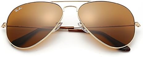 3025 001/33 Sunglasses 58mm Gold Frame / Brown Lens