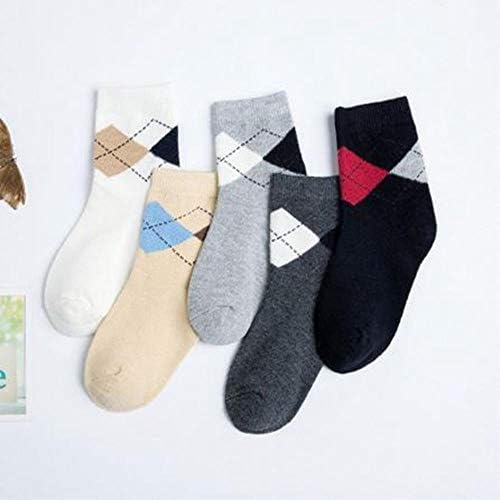 WYLLA socks Cotton,5 Pairs Autumn Kids Baby Toddler Students Animal Cotton Children Ankle Girl Boy Socks 5-9 Years