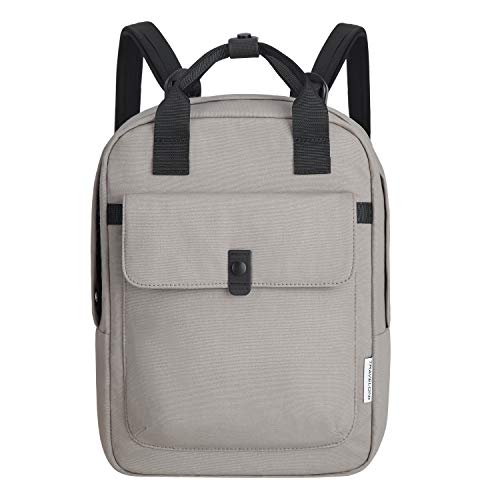 Travelon Origin-Anti-Roubo, Mochila pequena, tratada com Silvadur, Viagem: Origem - Antifurto - Mochila pequena - Silvadur tratada, Driftwood, One Size