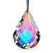 H&D Colorful Crystal Chandelier Crystals Hanging Lamp Prisms Sun Catcher 76mm