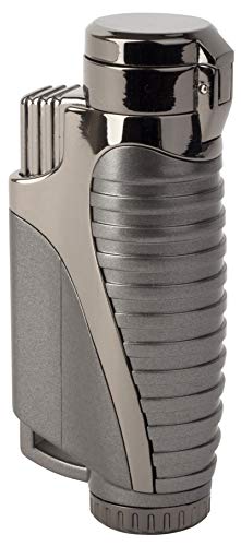 Mantello Ignite Triple Jet Flame Butane Torch Cigar Lighter