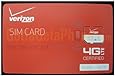 Verizon Wireless 4G LTE Certified MICRO SIM Card 3FF