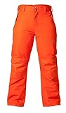 Arctix Youth Snow Pants with Reinforced Knees and Seat, Sunset Orange, Medium