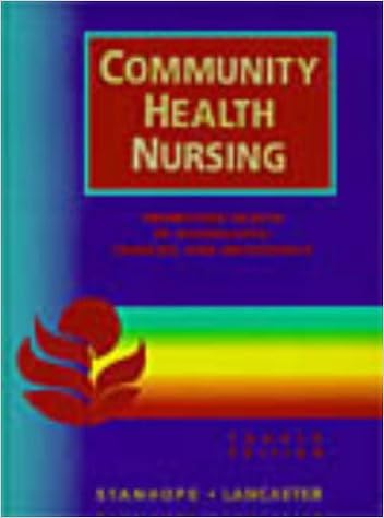 Community Health Nursing: Promoting Health of Aggregates, Families and Individuals