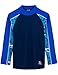 Tuga Boys Long Sleeve Rash Guard 1-14 Years, UPF 50+ Sun Protection Swim Shirt