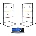 MAGGIFT Ladder Toss Game Set for Indoor or Outdoor with 6 Bolas, Carrying Case