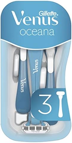 Savdi Razor Gillette Venus Oceana Women's Disposable Razor, 3 Women's Razors with ...
