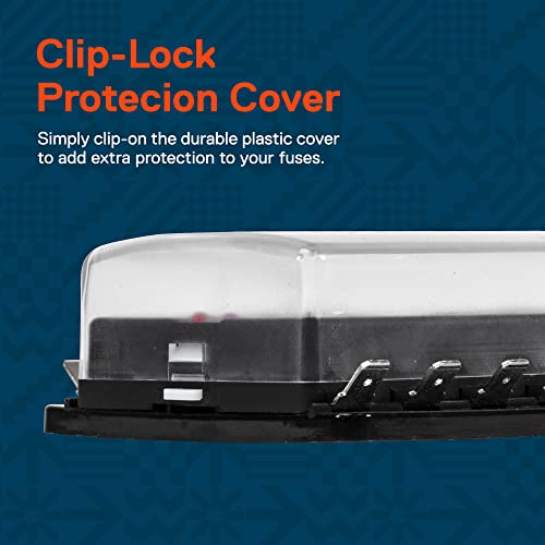 True Mods 10 Way Blade Fuse Box for Automotive [ATC/ATO Blade Fuses