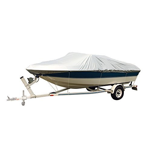 1 - Attwood Silver 150 Denier Boat Cover Model B - 16'-18.6' Length - 96