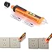 ALIANSHOP Non-Contact Voltage Tester, Electrical Voltage Detector Pen 12-1000V AC Inductive Electric Tester Pen Digital Multi-meter Voltage Meter with Alarm Mode Live/Null Wire Judgment