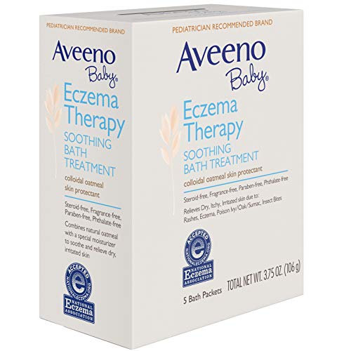 AVEENO SOOTHING BABY BATH TREATMENT, SINGLE USE PACKETS – 5 EA