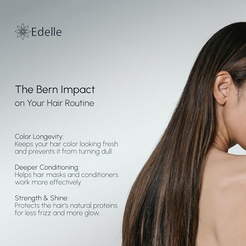 Edelle BERN Shower Head Filter for Skin & Hair Routine – Beauty-Driven Multi-Layer Filtration – Helps Reduce Chlorine & Impurities