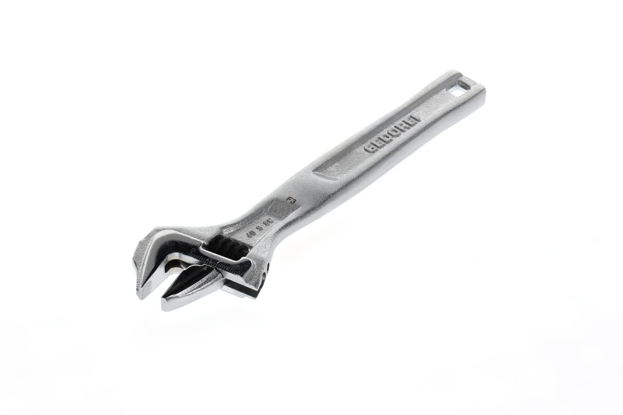 GEDORE Single open-ended adjustable spanner, AF 25 mm (1"), Scale, Phosphated, Plastic grip, 60 S 8 C