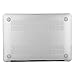 Mosiso Plastic Hard Case with Keyboard Cover with Screen Protector for MacBook Air 13 Inch (Models: A1369 and A1466), Silver