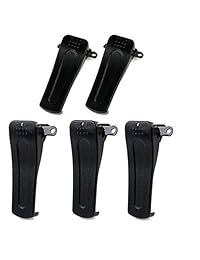 Retevis Walkie Talkie Clip de cinturón para radio Baofeng 888S Retevis H777 Radio de 2 Vías (paquete de 5)