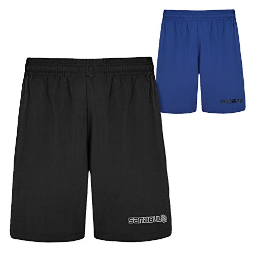 Sanabul Resorb Gym Shorts (X-Large, Black)